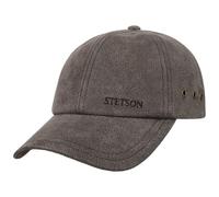 Stetson Liberty Pigskin Basecap aus Leder, Braun (6) One Size