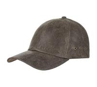 Stetson Liberty Pigskin Basecap aus Leder, Braun (6) One Size