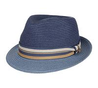 Licano Toyo Trilby Strohhut by Stetson blau XXL (62-63 cm)