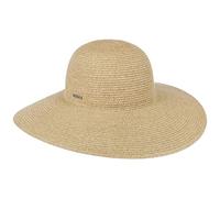 Stetson Livetta Toyo Schlapphut Flapper Strohhut Damen Frühling Sommer Natur L (58-59 cm)