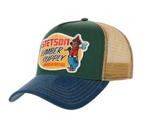 Stetson Lumber Supply Trucker Cap Kappe mit Netzeinsatz Biber-Logo Herren Ganzjährig