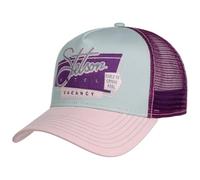 Stetson Madison Truckercap Snapback Damen und Herren Frühling Sommer lila One Size Small