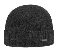 Stetson Mayville Beanie Umschlagmütze Kaschmir Winter anthrazit One Size