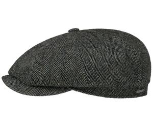 Stetson Men's Hatteras Wool Herringbone Moss Green XL