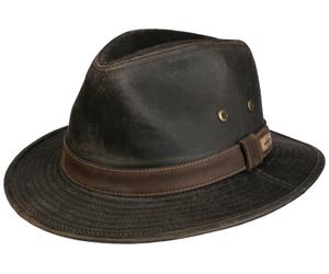Stetson Men's Traveller Cotton/Polyester Brown 61/XL