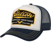American Heritage Mesh Trucker Cap by Stetson Caps One Size dunkelblau