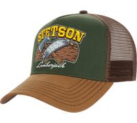 Stetson Men's Trucker Cap Lumberjack Brown/Green 56-60 cm