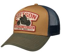 Stetson Men's Trucker Cap Motorcycle Green/Beige OneSize