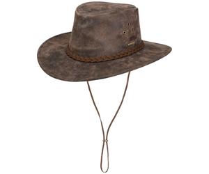 Stetson Men's Western Pig Skin Brown 57/M