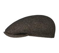 Stetson Milbridge Wool Ivy Flatcap Schirmmütze Klassische Schiebermütze Made in The EU Herren Herbst Winter Mehrfarbig Meliert beige XL (60-61 cm)