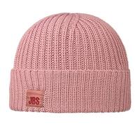 Stetson Morton Strickmütze Damen Herren Made in Italy Winter Beanie Wollmix Umschlagmütze Einfarbig Herbst Winter rosa One Size