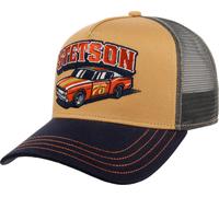 Stetson Muscle Car 75 Trucker Cap Basecap Baseballcap Truckercap Meshcap Snapback Herren - Snapback, mit Schirm, Schirm Frühling-Sommer Herbst-Winter Frühjahr Sommer Herbst Winter - One Size