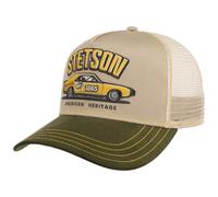 Stetson Muscle Car Heritage Trucker Cap Beige/Green OSFA