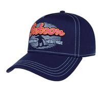 Stetson Neon Wordmark Trucker Cotton Cap Basecap Baseballcap Baumwollcap Herren - Snapback, mit Schirm Herbst Sommer Frühjahr Winter Frühling-Sommer Herbst-Winter - One Size dunkelblau