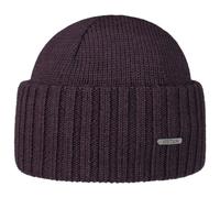 Beanie Merino violett - lila / ONESIZE