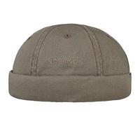 Stetson Baumwolle Docker Cap UV Schutz 40+ Olive, 57/M