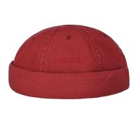 Stetson Ocala Schirmmütze Dockercap UV-Schutz 40 Klettverschluss Herren Frühling Sommer Bordeaux M (56-57 cm)