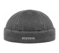 Stetson Docker CO/PE aus Baumwolle, Anthrazit (1) 54-55 cm (S)