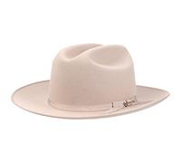Stetson Open Road 6X SuperX Haarfilzhut Cowboy und Western Hut Made in USA Herren Sommer Winter Hellbeige 60 cm