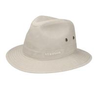 Organic Cotton Traveller Hut by Stetson hellbeige XL (60-61 cm)