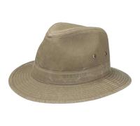 Stetson Hut Traveller Delave Organic Cotton – UV-Schutz 40, Herren, Khaki, L (58-59 cm)