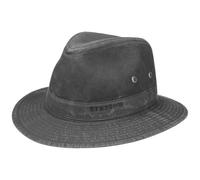 Organic Cotton Travellerhut by Stetson Hüte M (56-57 cm) schwarz