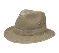 Stetson Ava Traveller aus Bio-Baumwolle, Khaki (61) 62-63 cm (XXL)