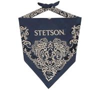 Stetson Paisley Bandana - Kopftuch aus 100% Baumwolle - Bandana mit klassischer Musterung - Für alle Jahreszeiten - Damen & Herren blau One Size