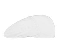 Stetson Paradise Cotton Flatcap Schirmmütze UV-Schutz 40 Herren Sommer Winter weiß XXL (62-63 cm)