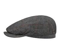 Stetson Pascoli Driver Flatcap Schiebermütze UV-Schutz 40 Herren Frühling Sommer anthrazit 63 cm