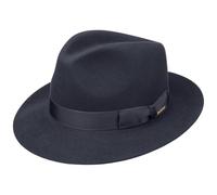 Stetson Penn Fedora Filzhut aus Haarfilz, Marine (2) 60 cm