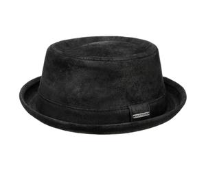 Stetson Pennsylvania Pigskin Porkpie Hut Ledergarniturband Herren Sommer Winter