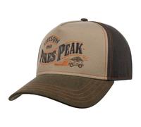 Stetson Pikes Peak Cap Basecap Baseballcap Strapback Herren - Metallschnalle, mit Schirm Frühling-Sommer Herbst-Winter Frühjahr Sommer Herbst Winter - One Size blau-Oliv