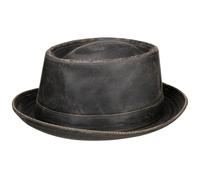 Stetson Odenton CO/PE Pork Pie mit UV-Schutz, Braun (6) 60-61 cm (XL)