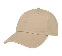 Stetson Rector Baseballcap UV-Schutz 40 Strapback Damen Herren Sommer Winter Dunkelbeige One Size