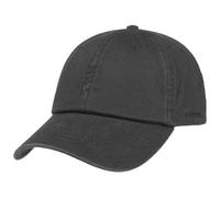 Stetson Baseball-Cap Rector Baumwolle UV-Schutz 40+ Größenverstellbar Schwarz One Size
