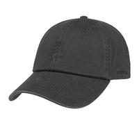 Stetson Baseball-Cap Rector Baumwolle UV-Schutz 40+ Größenverstellbar Schwarz One Size
