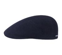 Reid Wool Flatcap mit Kaschmir by Stetson blau S (54-55 cm)