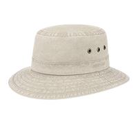 Stetson Reston Delave Organic Cotton Bucket Hat Fischerhut aus Baumwolle, Beige (71) 56-57 cm (M)