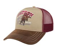 Stetson Rodeo Days Trucker Cap Basecap Baseballcap Truckercap Meshcap Herren - Snapback, mit Schirm, Schirm Frühling-Sommer Herbst-Winter Frühjahr Sommer Herbst Winter - One Size beige-rot