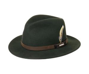 Stetson Sardis VitaFelt Traveller Hut Damen Herren Wollfilzhut wasserabweisend Made in USA Regenhut Packable Sommer Winter