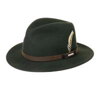 Stetson Sardis Traveller Filzhut in VitaFelt Qualität, Dunkelgrün (42) 58-59 cm (L)