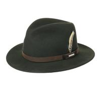 Stetson Sardis Traveller Filzhut in VitaFelt Qualität, Dunkelgrün (42) 62-63 cm (XXL)