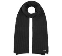 Stetson Sergnano Kaschmirschal Strickschal Wollschal Winterschal Damenschal Herrenschal Damen/Herren - Herbst-Winter - One Size schwarz