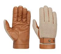 Stetson Sheep Nappa Knit Handschuhe Lederhandschuhe Herren Damen Sommer Winter hellbraun 9 HS