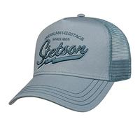 Stetson Since 1865 Trucker Cap One Size (ca. 56-60 cm) Herren - Schirm & Front aus 100% Baumwolle - Größenverstellbar - Meshcap mit Netzeinsatz - Schirmlänge 7 cm - Sommer/Winter blau One Size