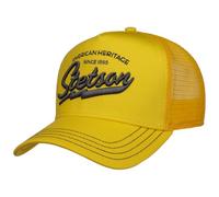 Stetson Since 1865 Trucker Cap Meshcap Herren Sommer Winter Baumwolle verstellbar gelb One Size