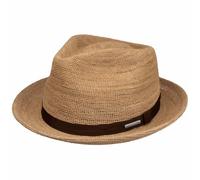 Stetson Sondova Crochet Raffiahut Naturfarbener Stroh Hut Player Hut Herren Damen Frühjahr Sommer