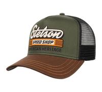 Stetson Speed Shop Trucker Cap Basecap Baseballcap Truckercap Meshcap Snapback Herren - Snapback, mit Schirm, Schirm Frühling-Sommer Herbst-Winter Frühjahr Sommer Herbst Winter - One Size