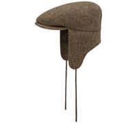 Stetson - Stetson Driver Cap mit Ohrenklappen braun meliert - Gr. - 55 cm